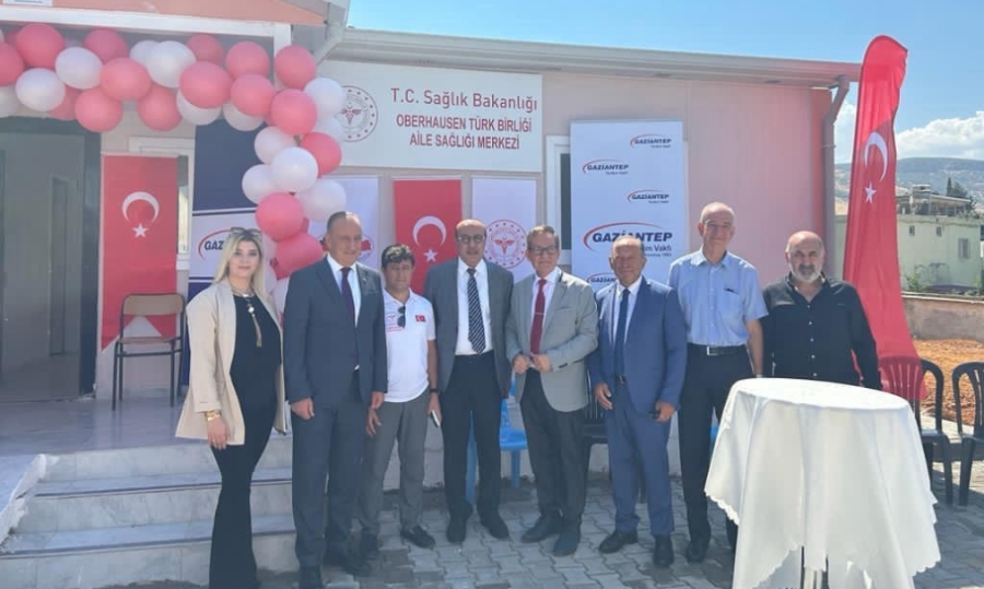 Gaziantep Şatılhüyük köyüne sağlık ocağı yapımı