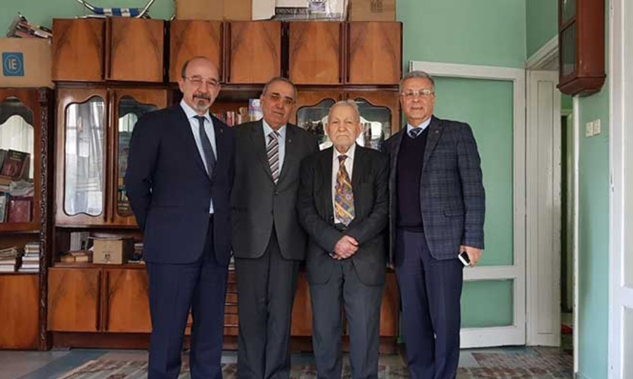 GAZİANTEP YARDIM VAKFI MEHMET TEKERLEK ZİYARETİ
